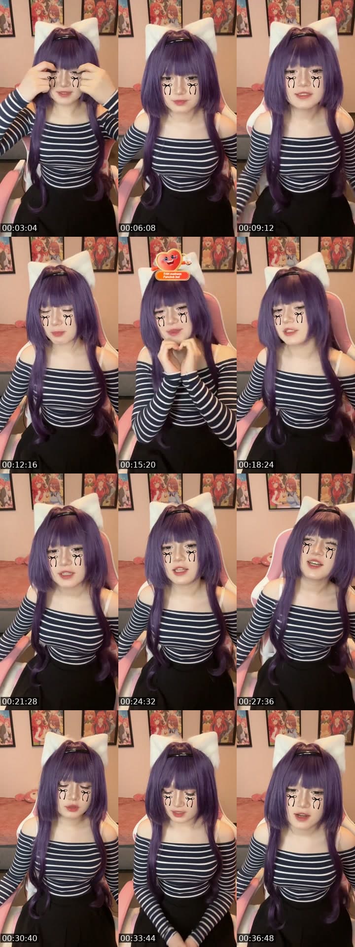 @sakurameiku TikTok live stream