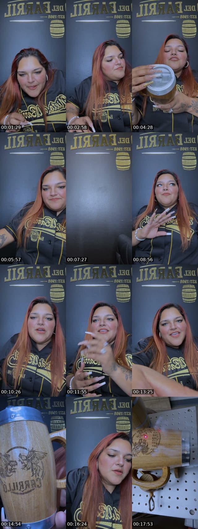 Personalizando en vivo!!! - @nietodelbarril