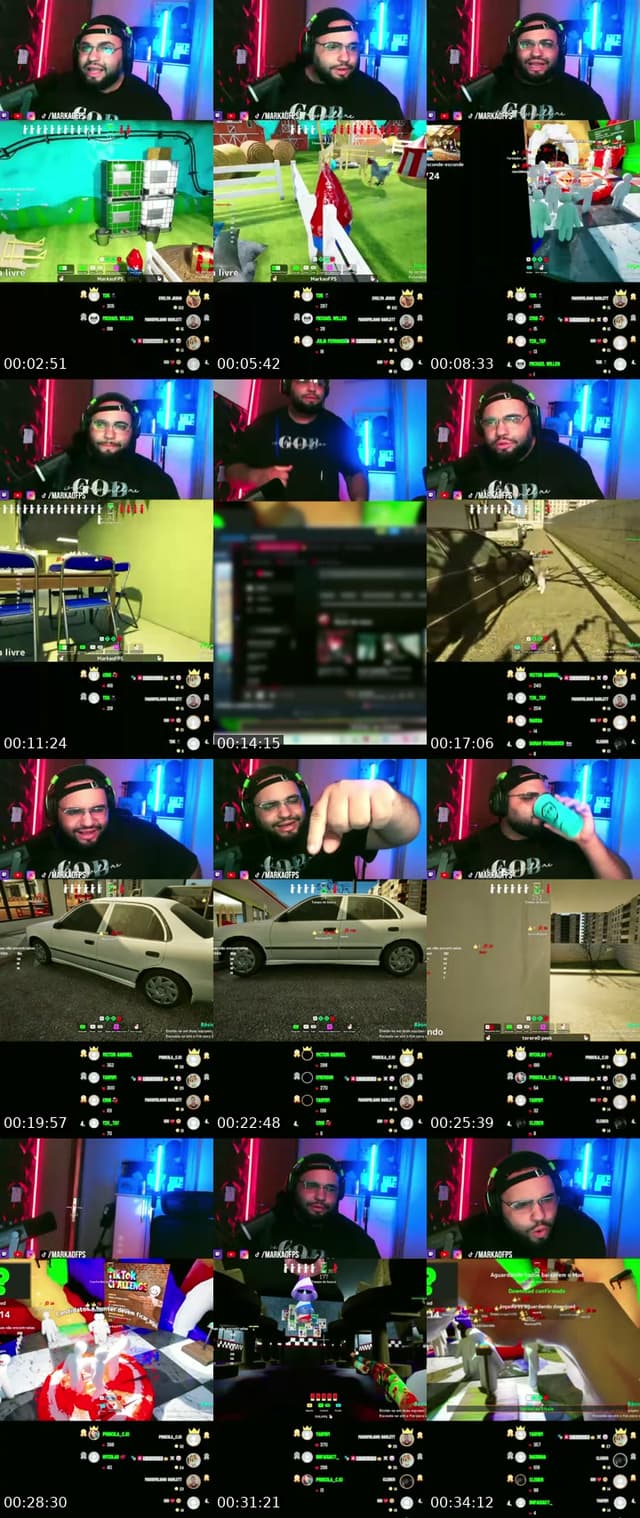 Brazil TikTok live: BRASIL X NORUEGA by @markaofps
