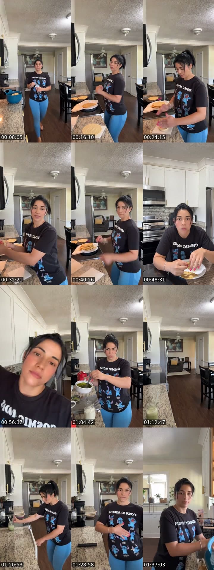 Haciendo tortillas