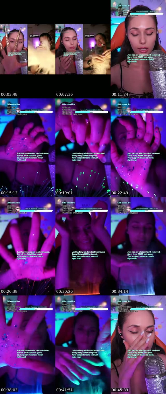 Russia TikTok live: Breathe.listen.stay.ASMR 🤗 by @leyla_asmr5