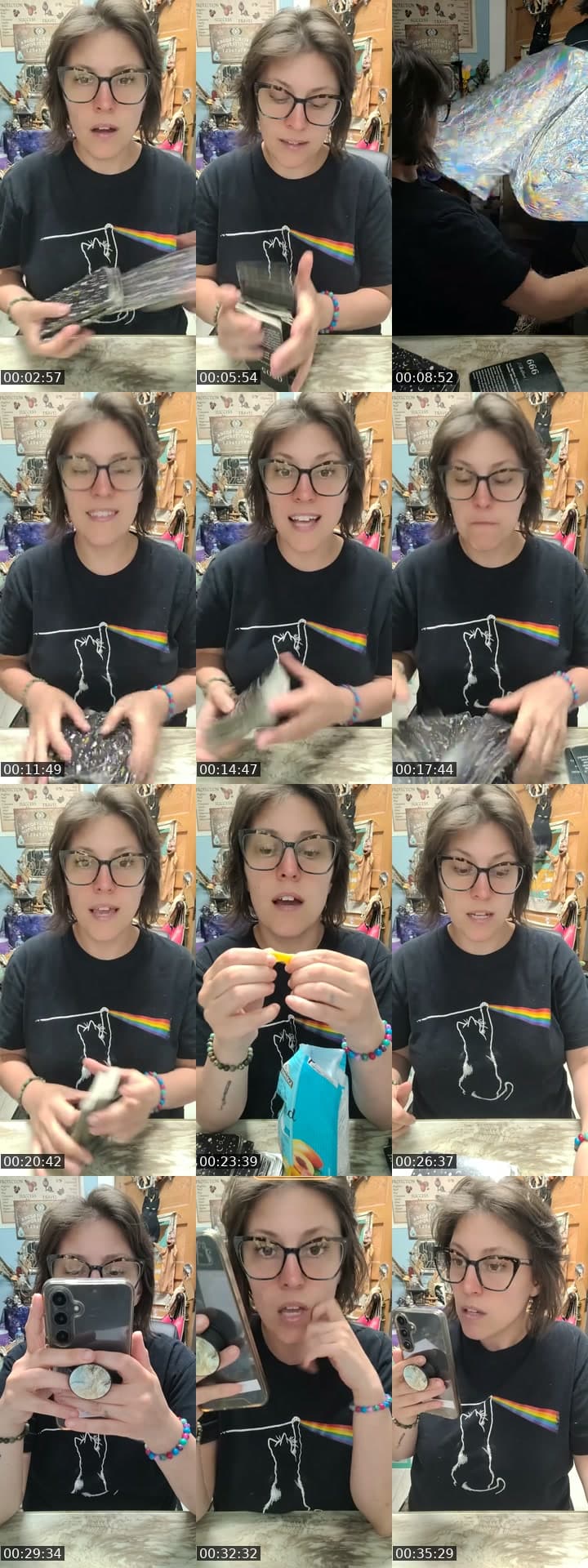 @theamberoak TikTok live stream