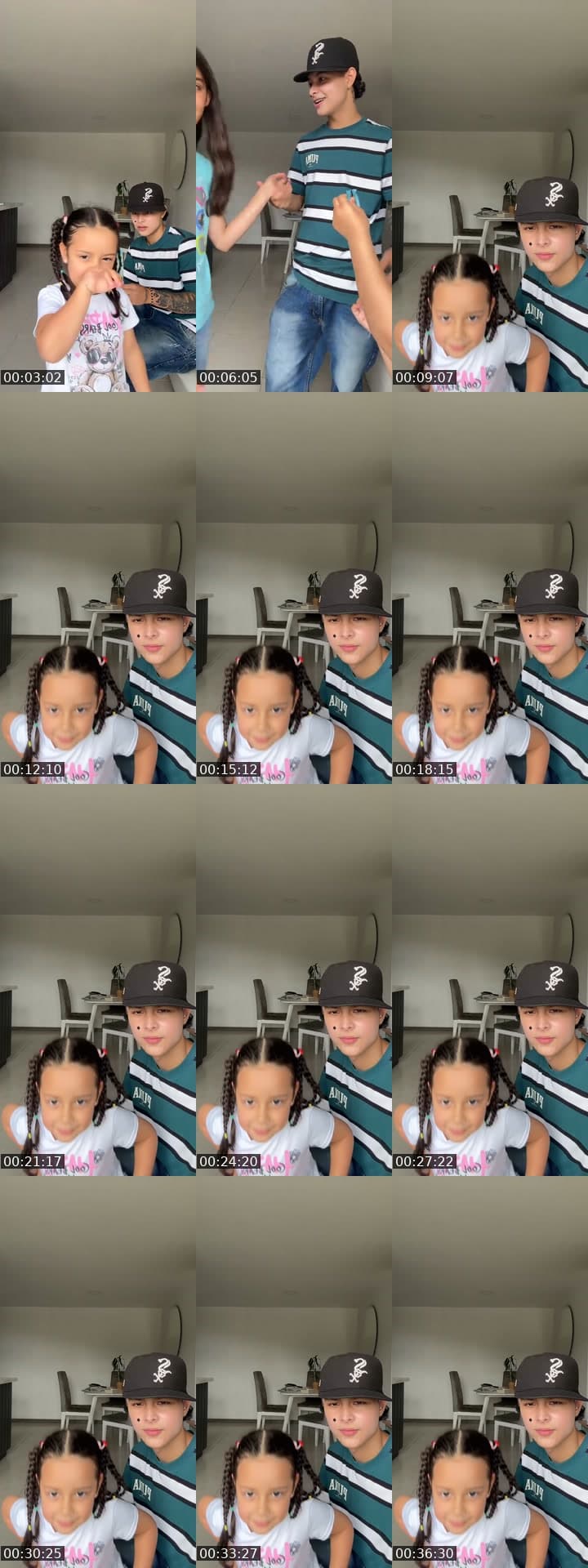 Con las niñas