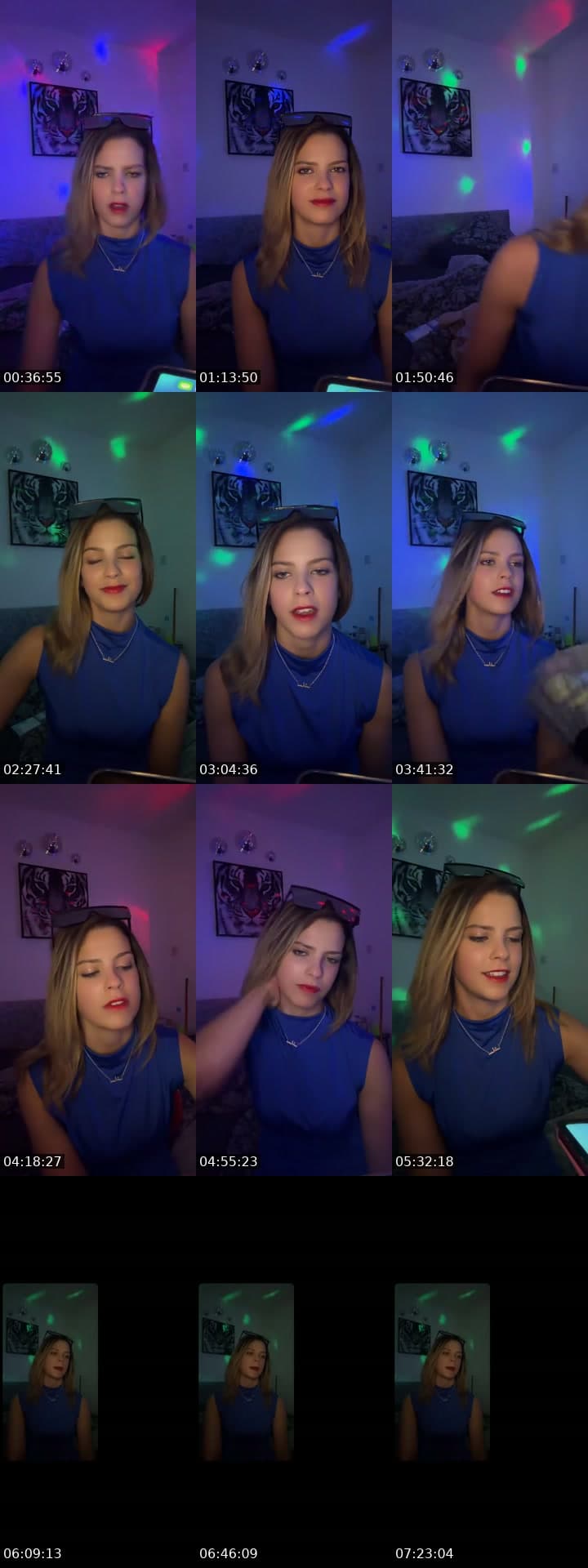 @sacha.hannah1 TikTok live stream