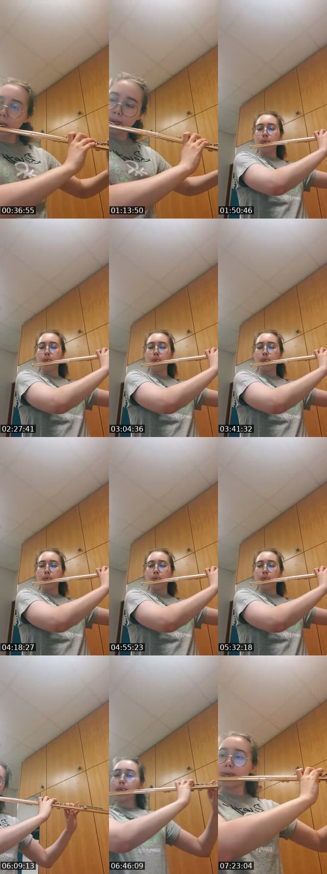 TikTok live: New rep. reading and practice by @viktoriiafedorova_flute