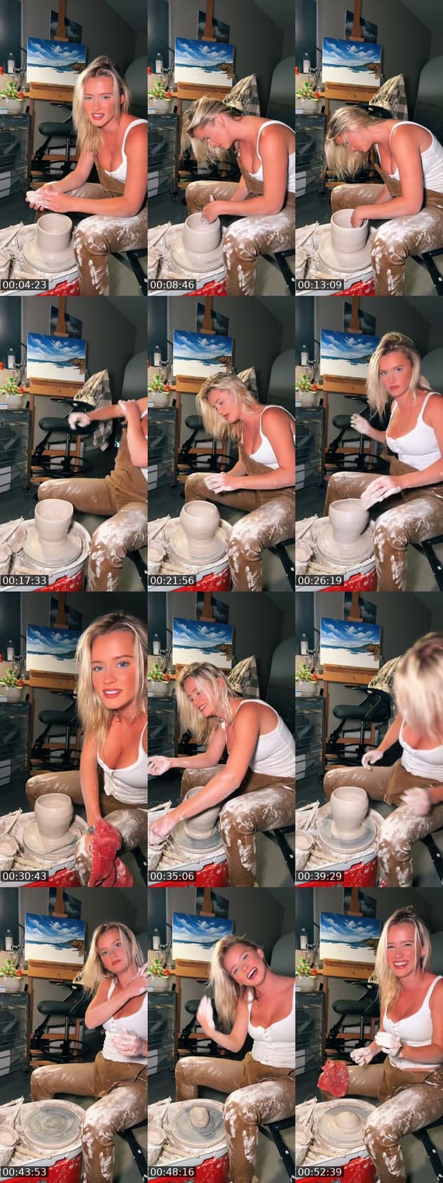 TikTok live: Pottery and Yappin by @lizzie25k