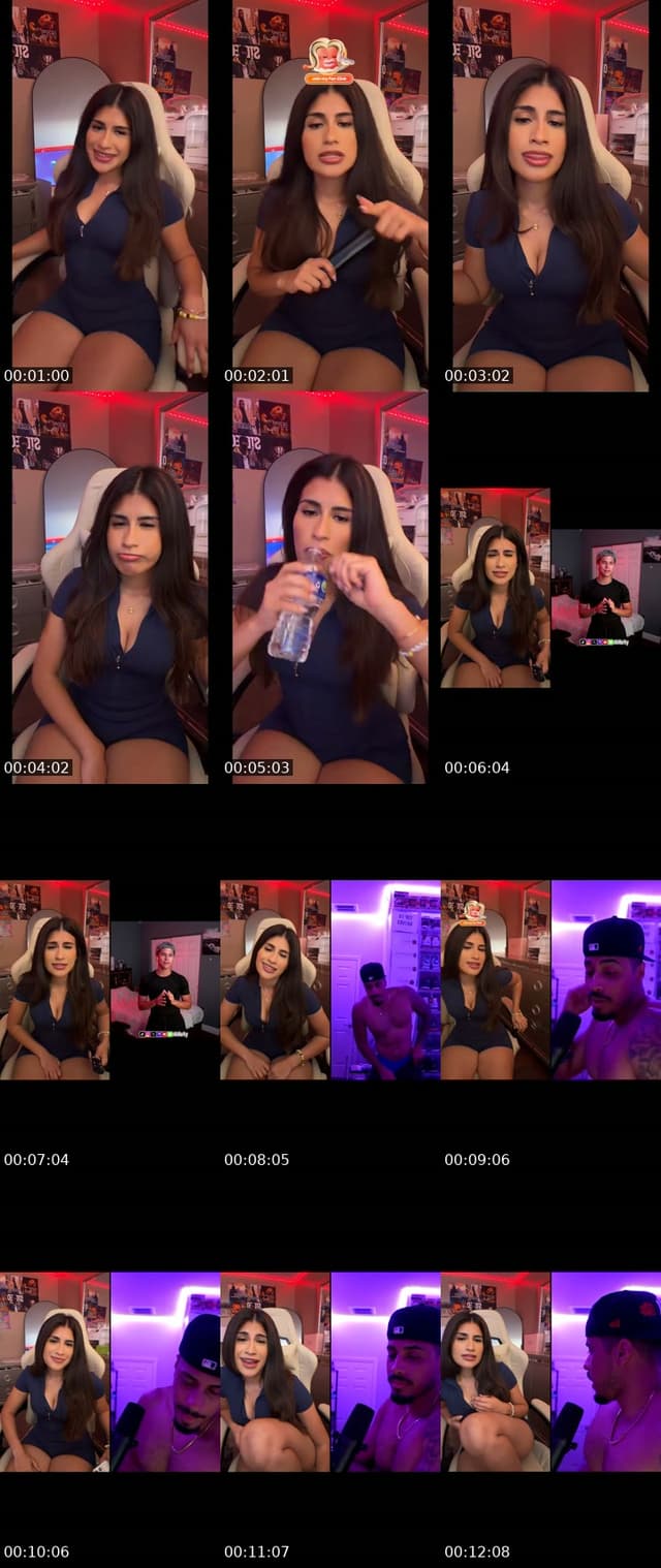 TikTok live: talk to me? by @sillyashx