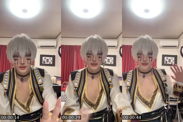 Japan TikTok live: ラヒム by @chiruchiru_cos