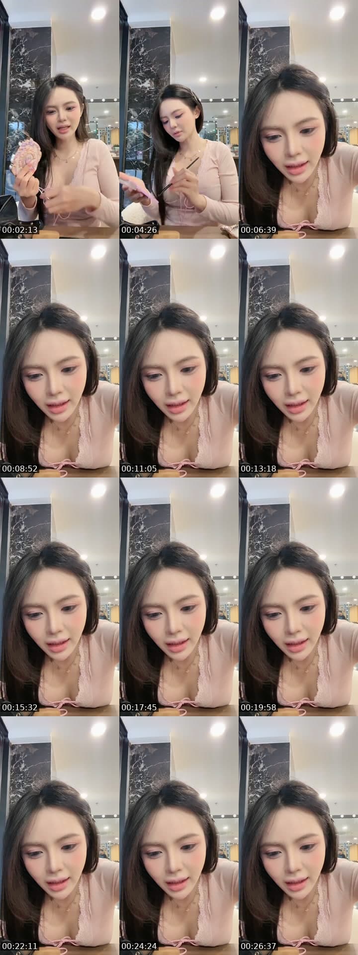 ny của a đang makeup