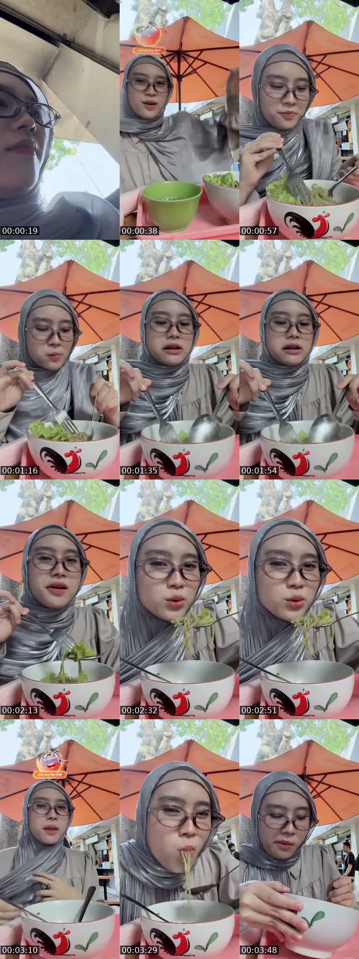Nungguin mie ayam