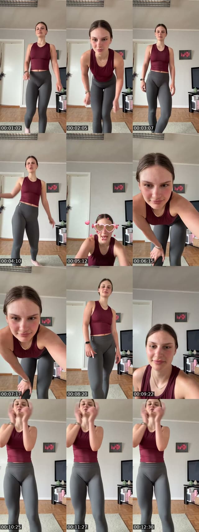 Russia TikTok live: Make me exercise 💪 by @simka.fit