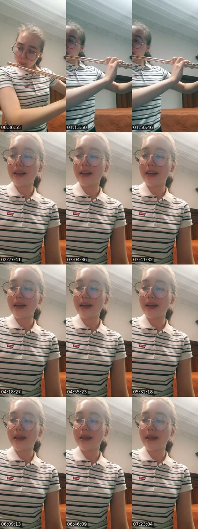 TikTok live: New rep. reading and practice by @viktoriiafedorova_flute