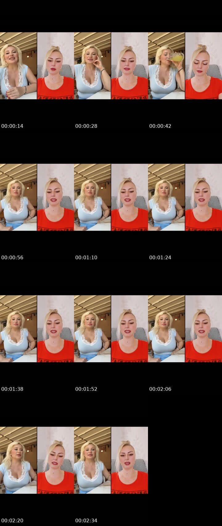 @blonde.235 TikTok live stream