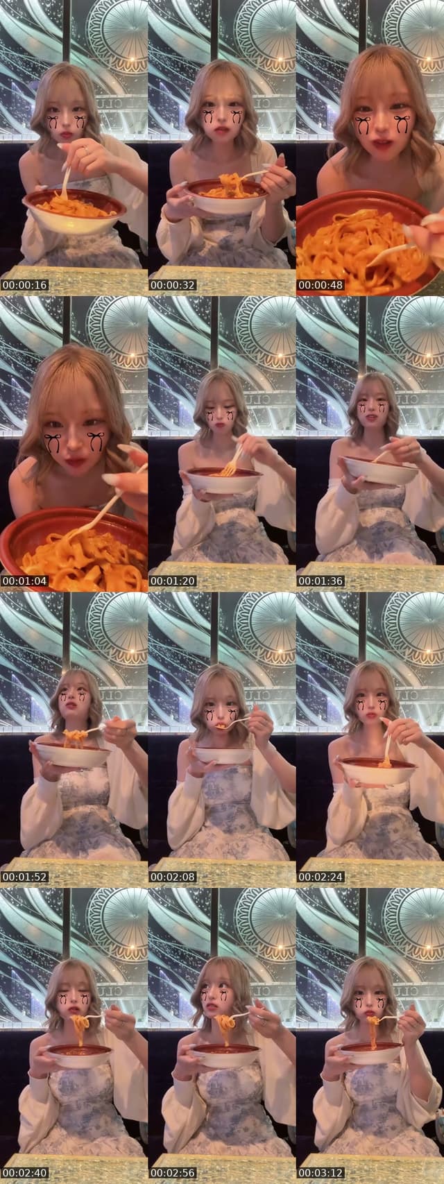 Japan TikTok live: 営業前ご飯たいむ by @matsuri_crystalclub
