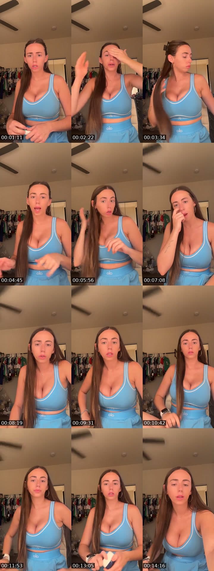 @meganicolexo TikTok live stream