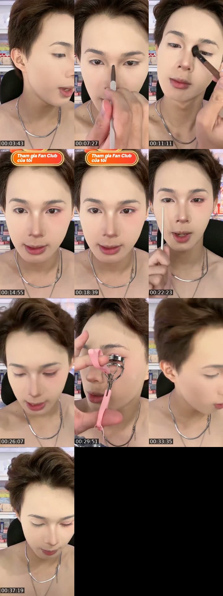 Live Stream hướng dẫn makeup
