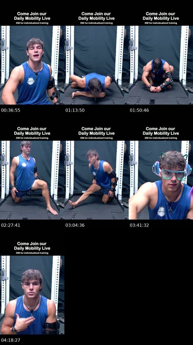 come join our mobility live - @kolpanathletics
