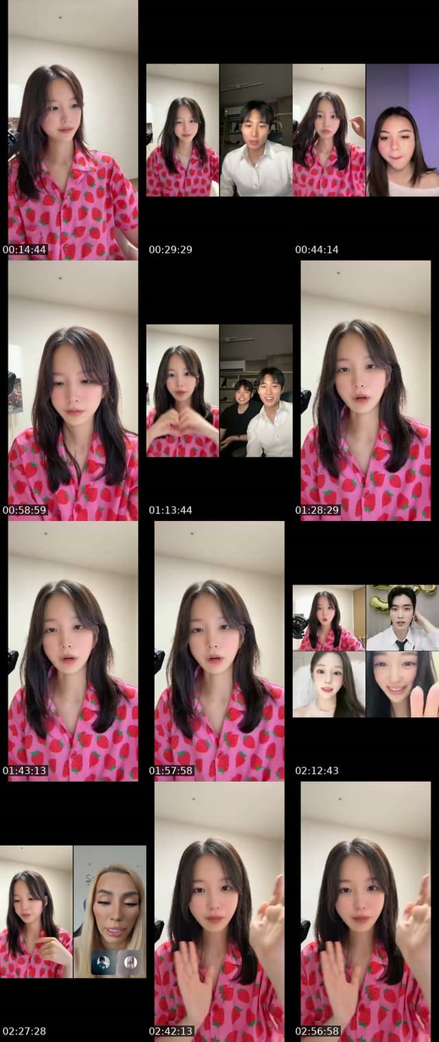 South Korea TikTok live: Make fun😘 by @tyoning_