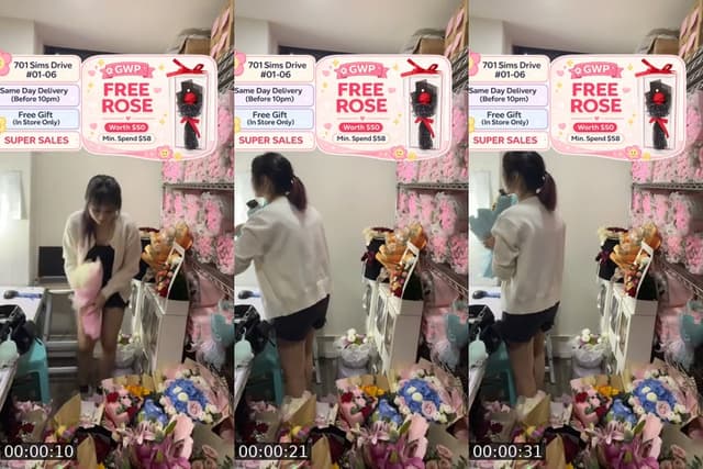 @flowersuppliersg TikTok live