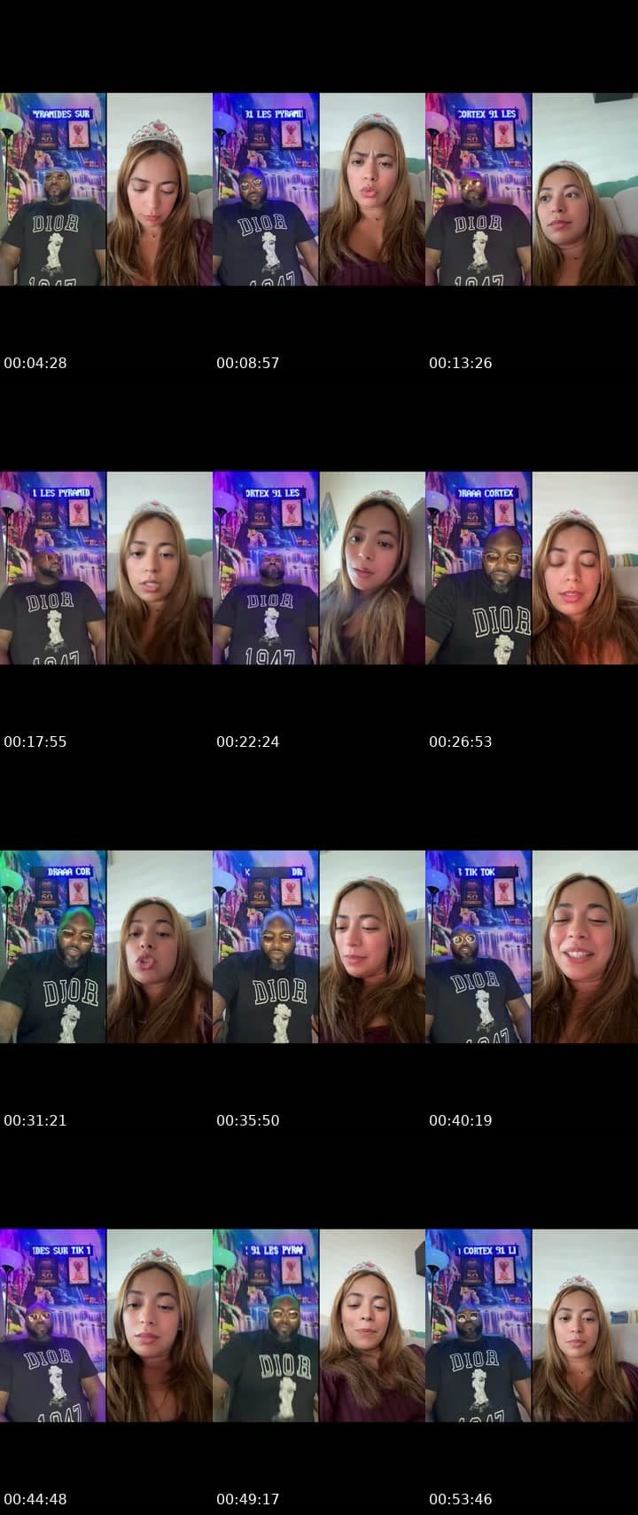 @cortexpyramides TikTok live stream