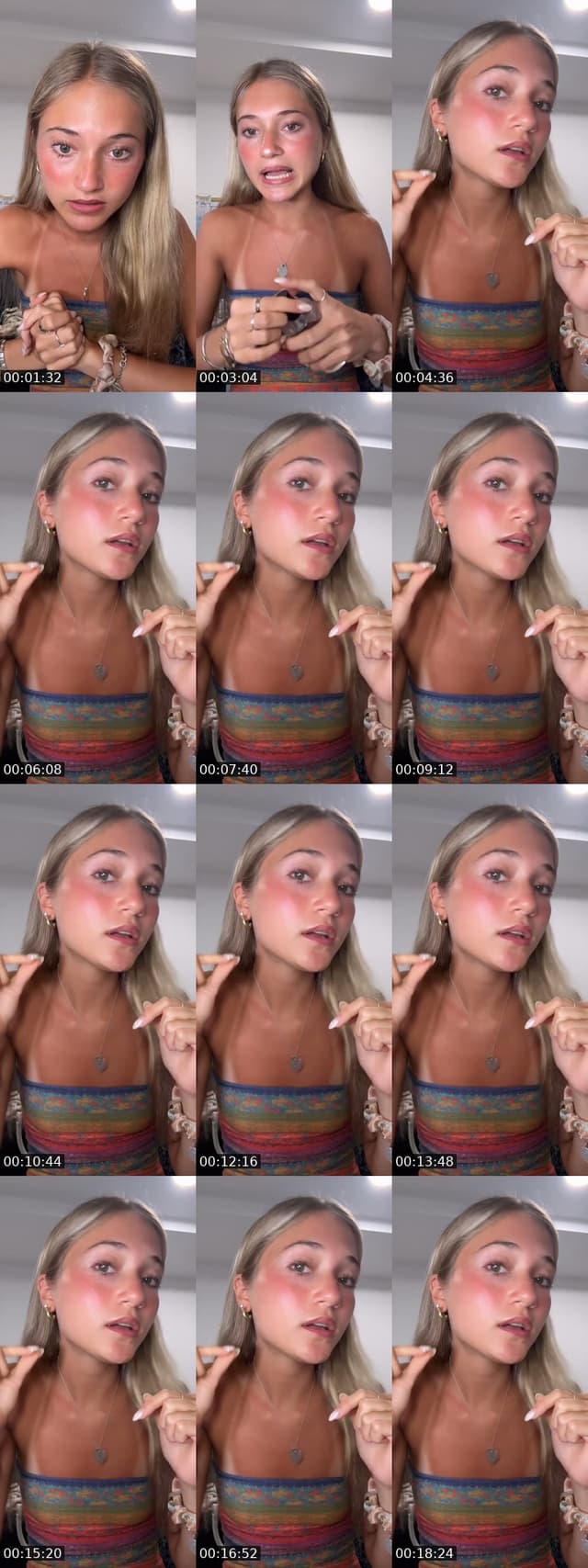 TikTok live: grwm by @allegrasgrwm