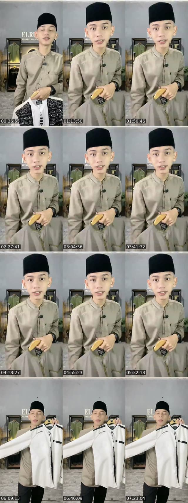 TikTok live: Promo baju koko pria by @elrumi_apparel_official
