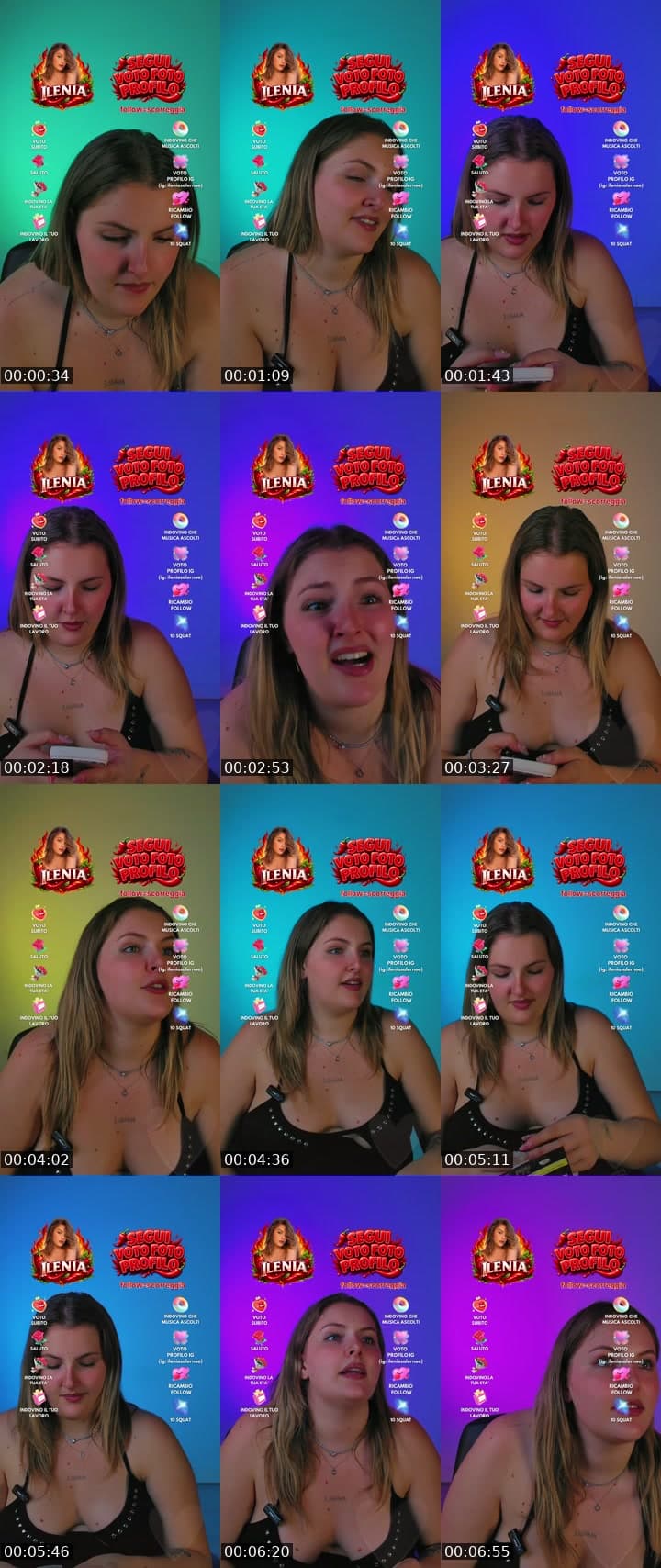 @ileniasalernoo TikTok live stream