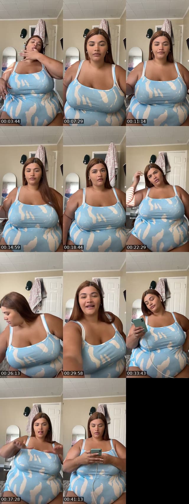 TikTok live: Body positivity 😌🤍 by @morgan.alicia