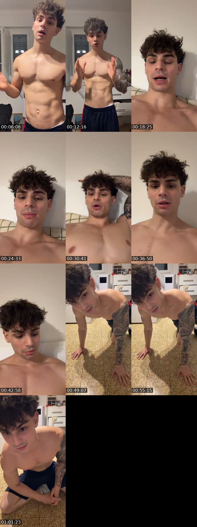 Italy TikTok live: Personal trainer online by @iltuogymbropreferito