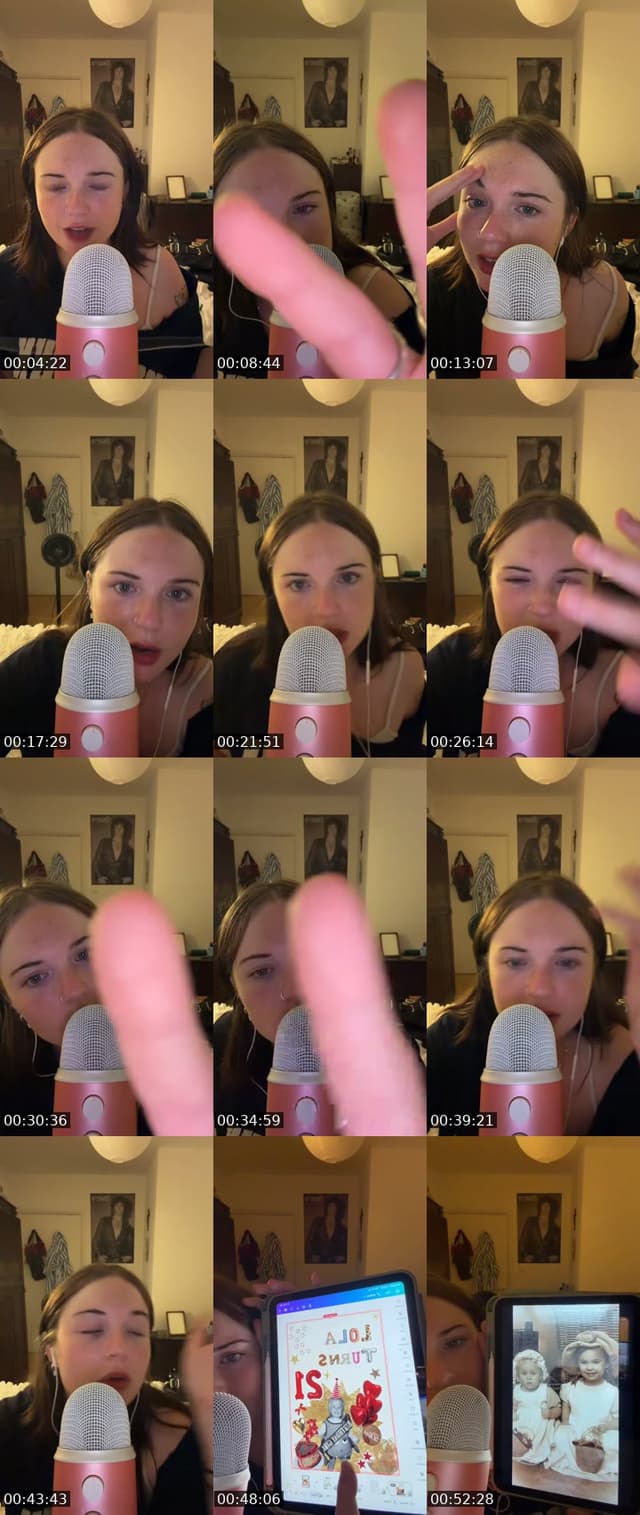 TikTok live: HEATWAVE ASMR by @beauxasmr4
