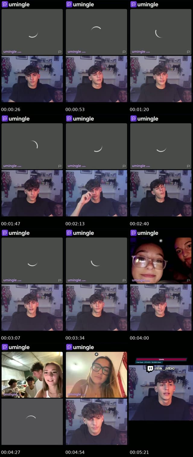 Italy TikTok live: Ti vedo che sei fuori pt.3 by @mk_albe