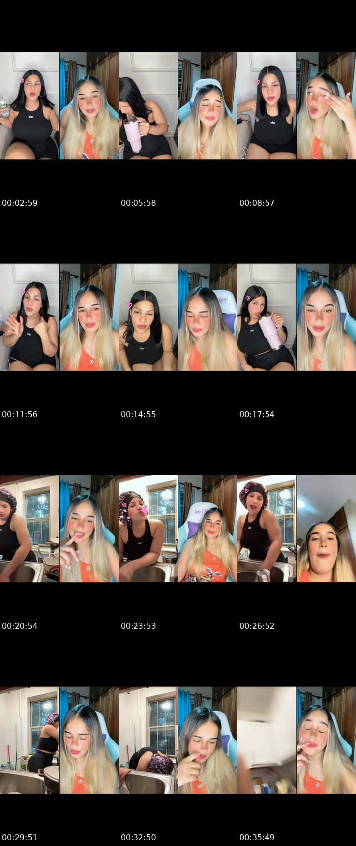 @vianecontres TikTok live stream