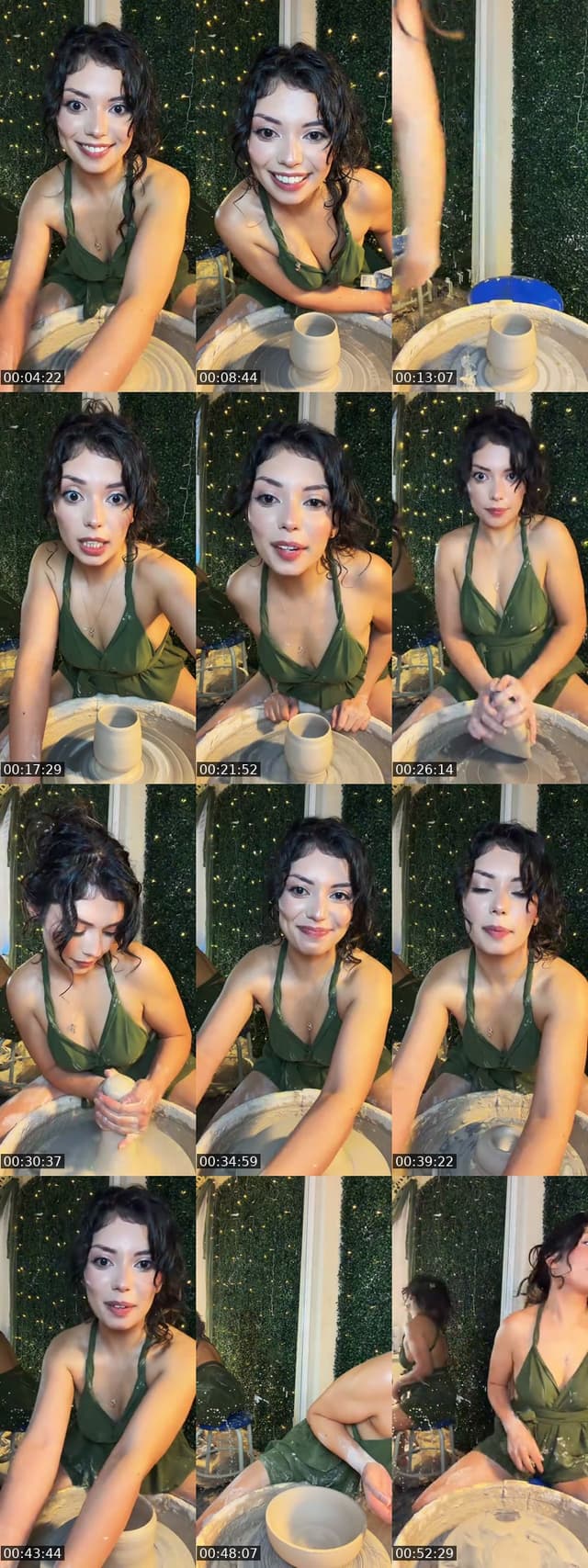TikTok live: Playing with mud ❤️ by @spepydoes