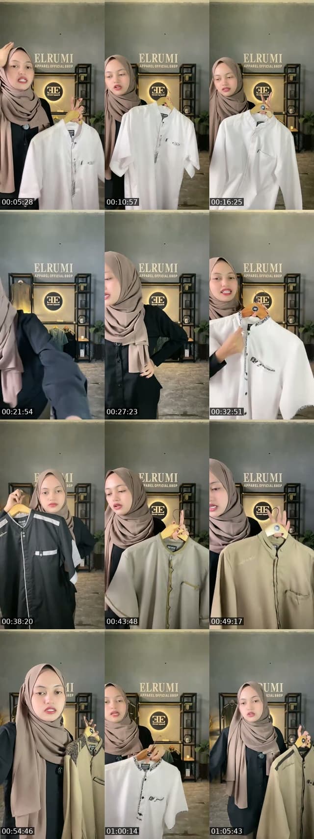 TikTok live: Promo baju koko pria by @elrumi_apparel_official