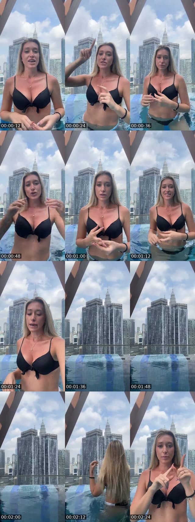 In piscina a Kuala Lumpur - @ladymarloow