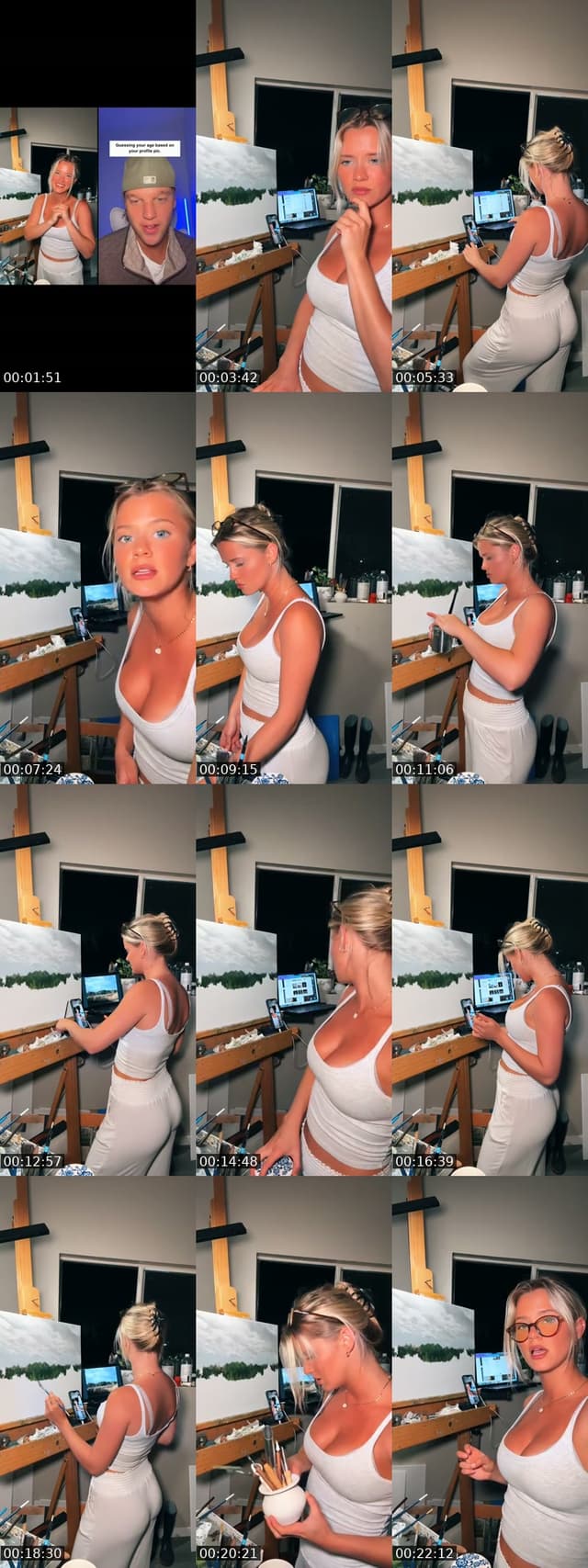 TikTok live: Paintin and Yappin by @lizzie25k