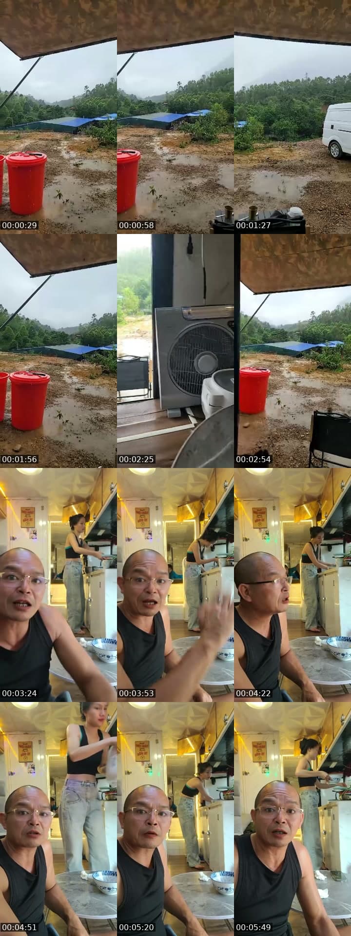 Vợ Chồng Sống Trên Xe