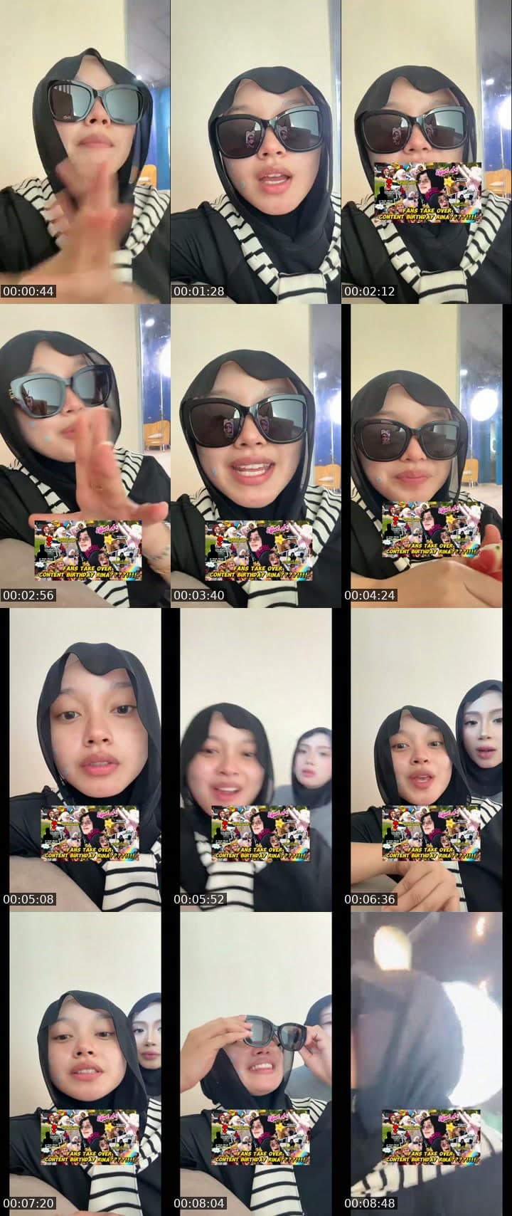 @c.hzrina TikTok live stream