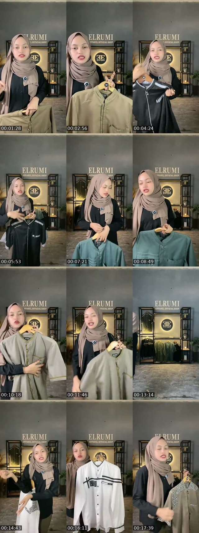 TikTok live: Promo baju koko pria by @elrumi_apparel_official