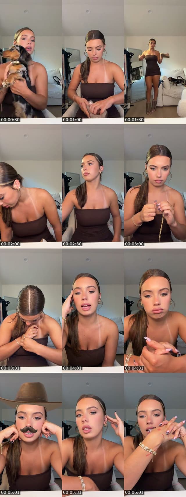 TikTok live: Grwm for dinner by @thelanahcherry