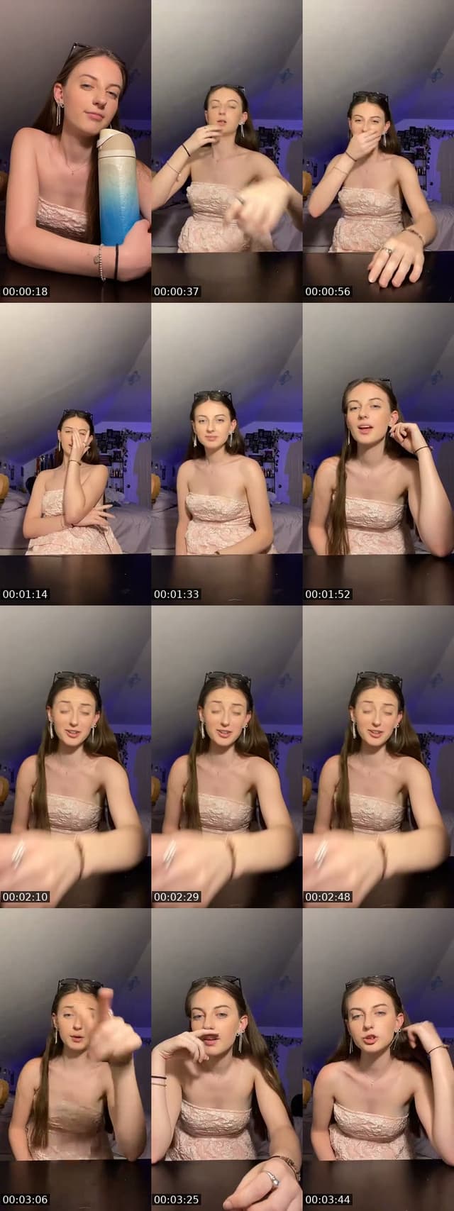 TikTok live: Chat with me🤍 by @elenahp