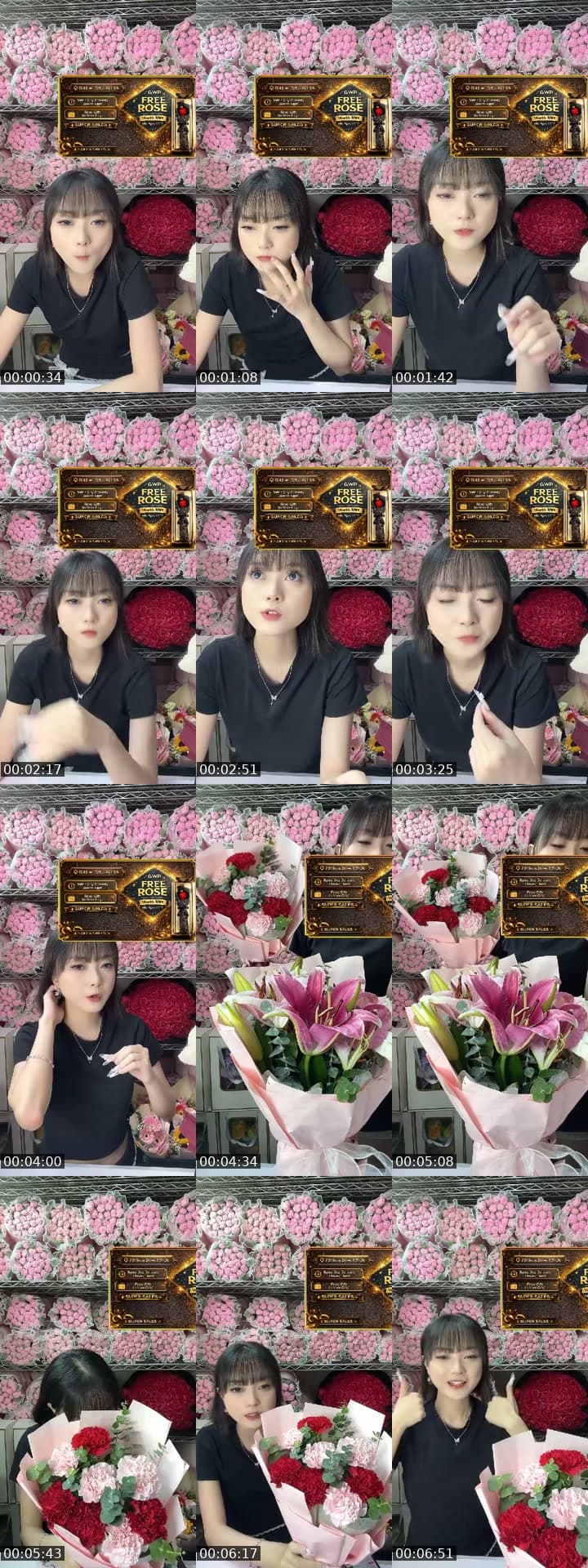 @flowersuppliersg TikTok live stream