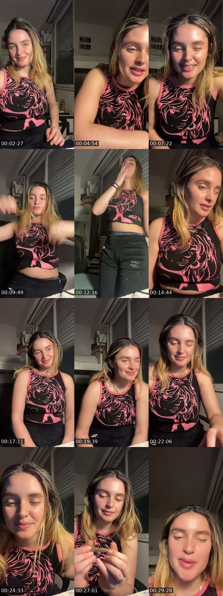 @milenafabb TikTok live stream