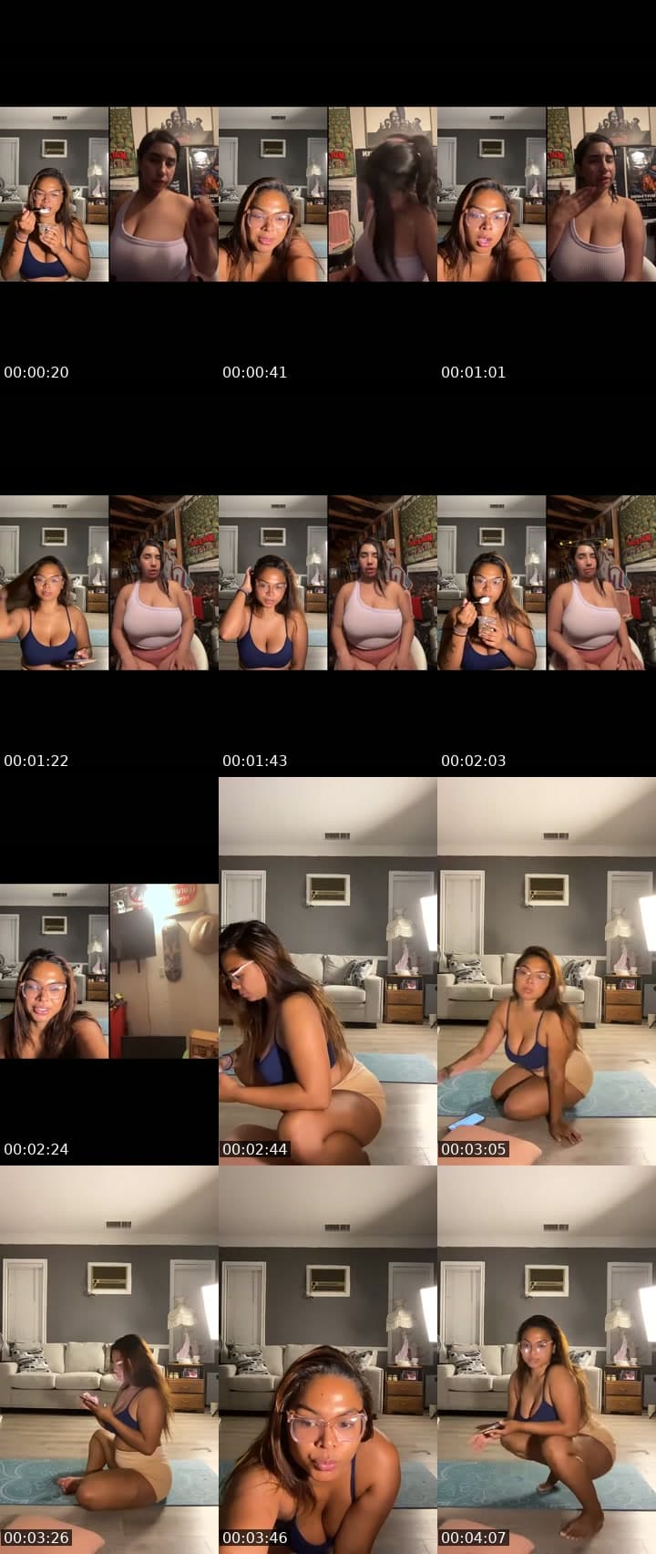 @missflexxy TikTok live stream