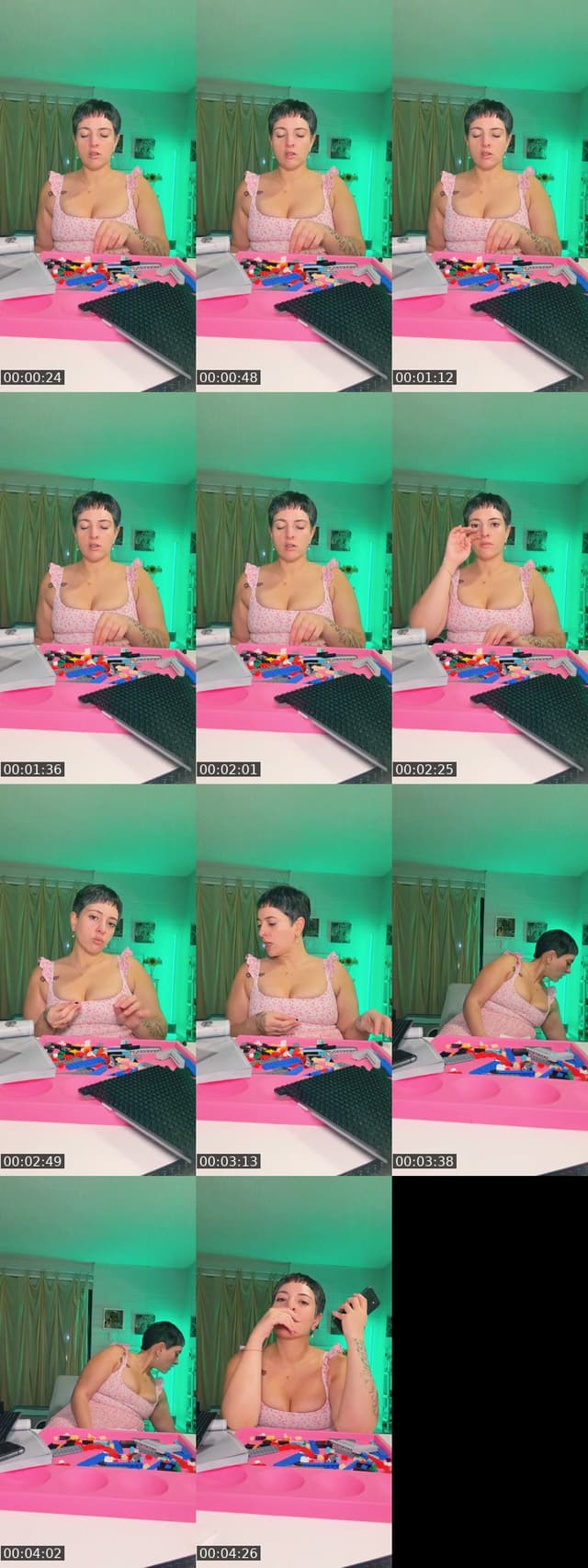 TikTok live: Lego time ✨💕 by @citygirlsuplmao