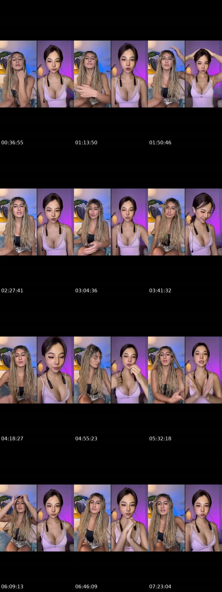 @luxxlaurax TikTok live stream