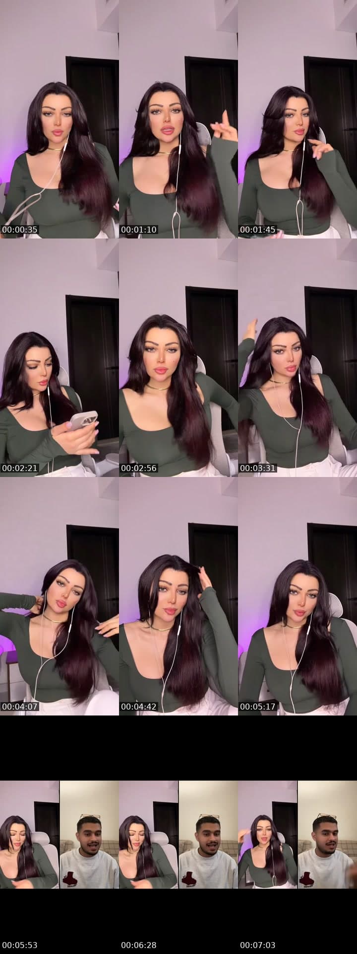 @roula_mansourr TikTok live stream