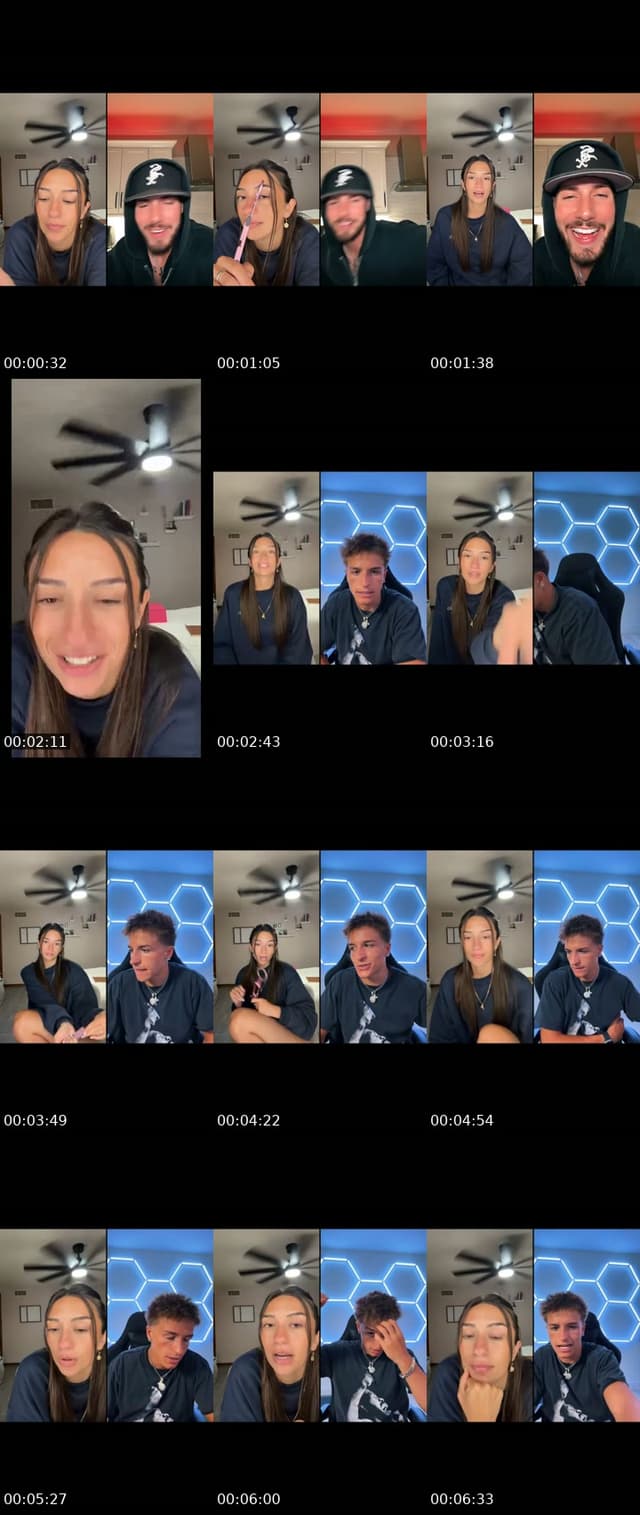 TikTok live: New YT video up :) by @.sammirose