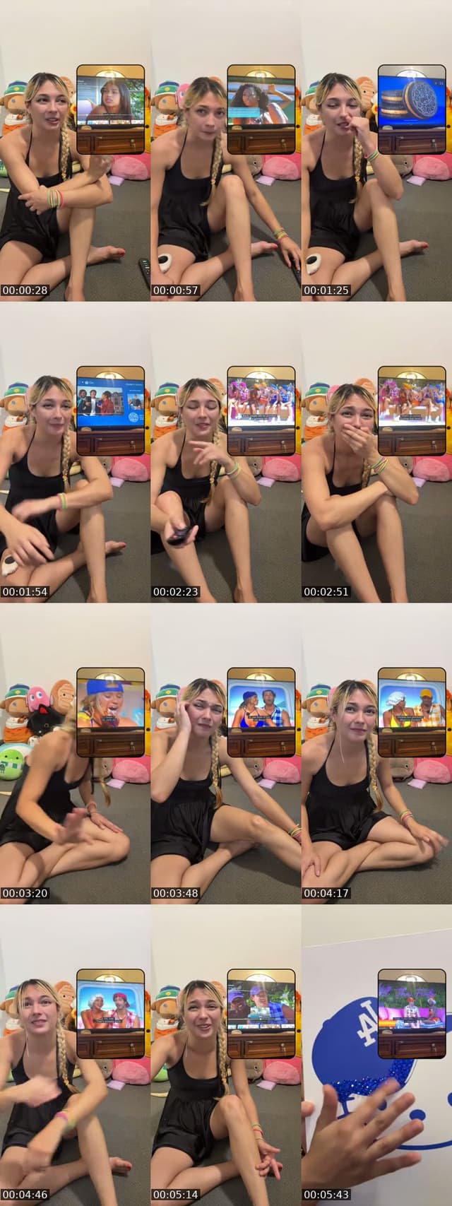 TikTok live: No gifts just love island by @chelseayeaaa
