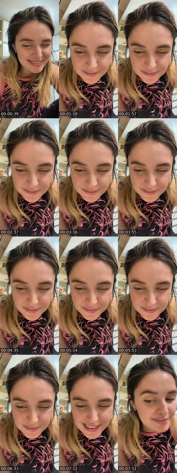 @milenafabb TikTok live stream